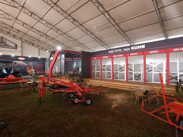 Estande montado pela C&C na Agrishow