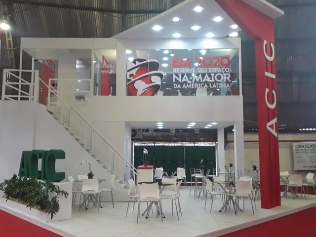 Estande montado pela C&C na Mercoagro