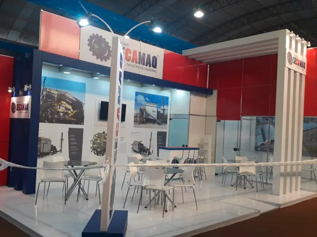 Estande montado pela C&C na Mercoagro