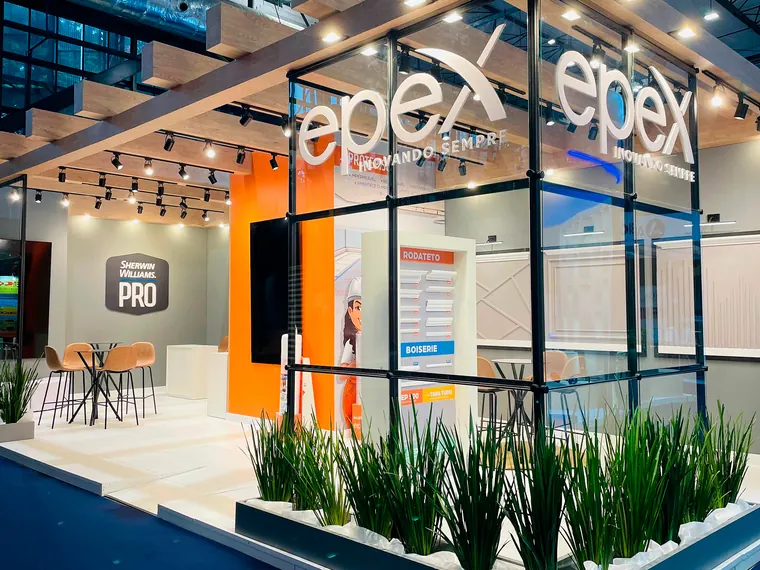 Estande da Epex na Construsul BC