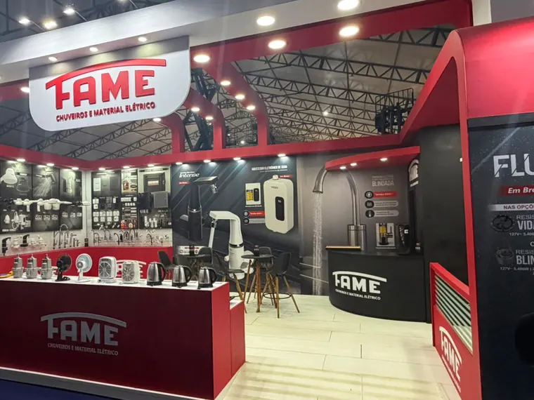 Estande da Fame na Construsul Porto Alegre
