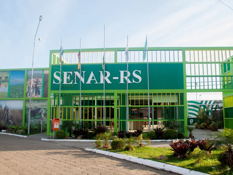 Estande da Senar Sebrae na Expointer